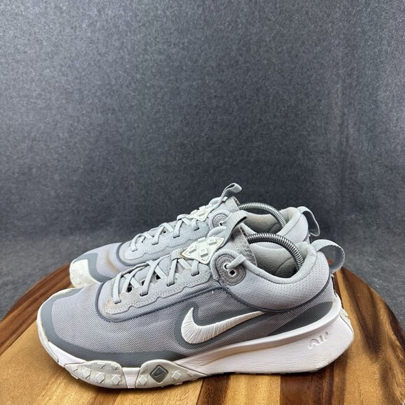 Nike Mens Air Diamond Varsity Turf Gray DZ0502-001 Low Baseball Shoes Size 10 - Picture 6 of 10